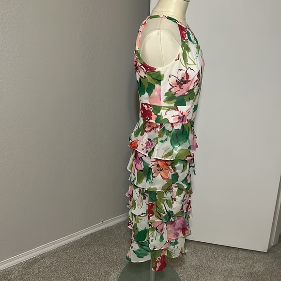 Evan Picone Halter Dress BEAUTIFUL!!! Size 6 Floral - Picture 4 of 8